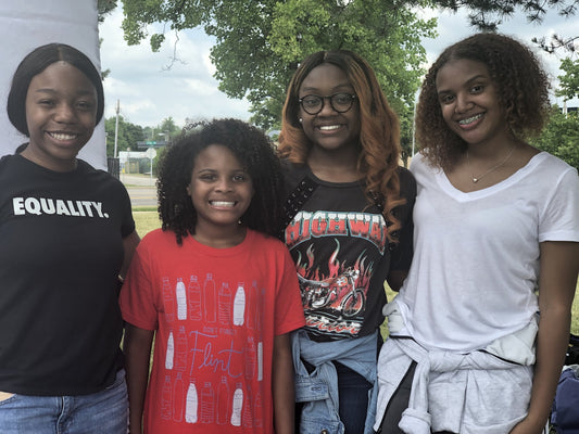 D.C. Students Who Created A Water Filter That Removes Lead Joined 'Little Miss Flint' In Michigan For Water Distribution Event