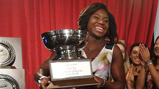 Olympic Swimmer Simone Manuel Wins Collegiate Woman Athlete Of The Year