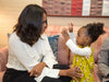 Michelle Obama Meets (And Has A Dance Party) With The Little Girl Who Was Awestruck By Her Portrait