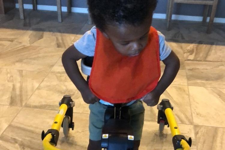 Priceless: Watch This Toddler With Hydrocephalus Take His First Steps