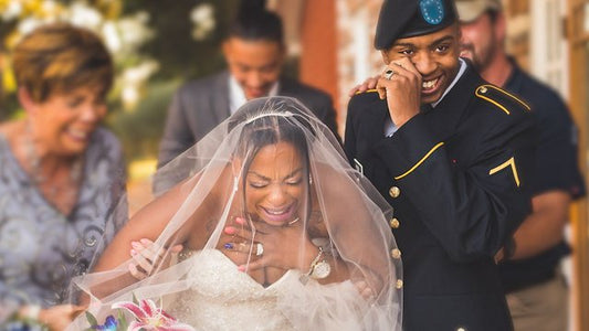 Mom Gets the Surprise of a Lifetime When Military Son Shows Up on her Wedding Day