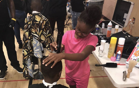 8-Year-Old Trained Barber Offers Free Haircuts To Kids In Her Philadelphia Community