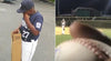 The Kid Who Was Surprised By Dad With Birthday Bat In Viral Video Hits Home Run With Bat And Dad Catches It