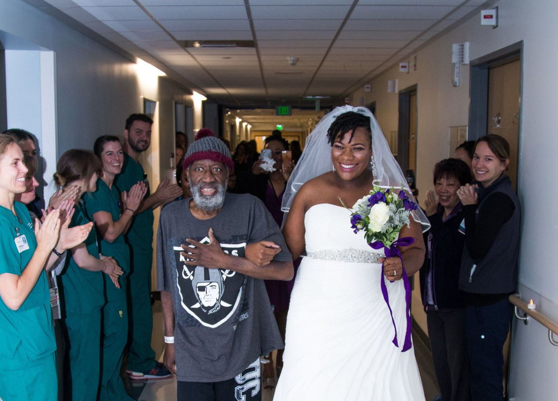 All The Feels: Daughter Moves Wedding To Hospital So Her Terminally Ill Father Can Walk Her Down The Aisle