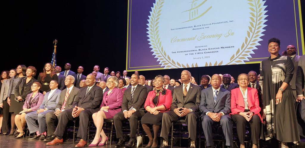 The Congressional Black Caucus Swears In Its Largest Class In History
