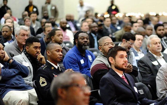 'Breakfast With Dads': Almost 600 Men Show Up To Mentor South Dallas Middle School Students
