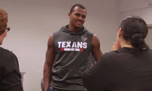 Watch Deshaun Watson Donate His First NFL Game Check To Texans' Stadium Employees Affected By Hurricane Harvey