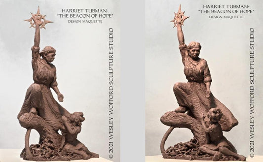 Harriet Tubman's 13-Foot Sculpture 'Beacon of Hope' Will Soon Be Radiating Through Maryland