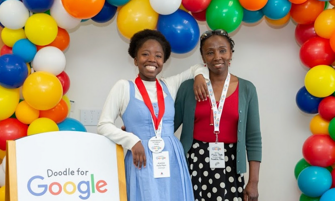 Georgia Teen Wins Doodle for Google Contest With An Image Honoring Her Mother