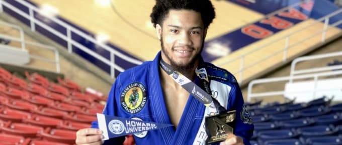 Howard Student Makes History As First African American International Brazilian Jiu-Jitsu Federation World Champion
