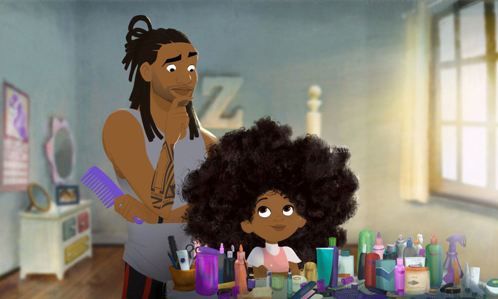 The Animated Short “Hair Love” Is Now Available Online And It's Everything We Thought It Would Be