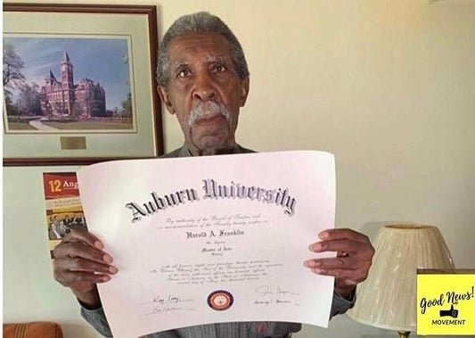 The First Black Student At Auburn University Awarded His Masters Degree 51 Years Later