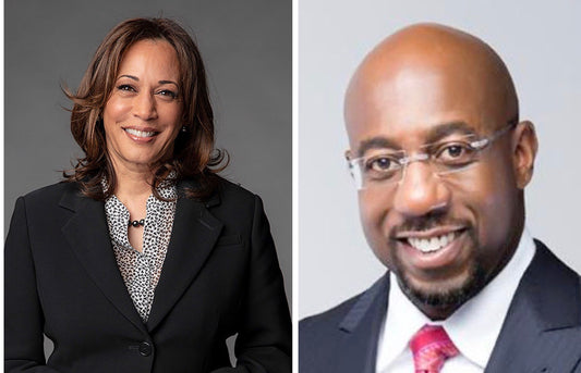 Vice President Kamala Harris Makes History By Swearing In First Black Senator of Georgia