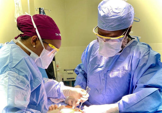 Sibling Goals - Brother And Sister Team Up To Perform Surgery Together