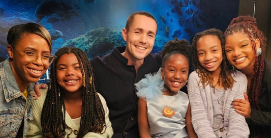 After A Viral Video, Halle Bailey and Jonah Hauer-King Pay Little UK Journalists a Visit