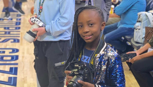 8-Year-Old Photographer Gets An Opportunity To Cover Memphis Grizzlies Game