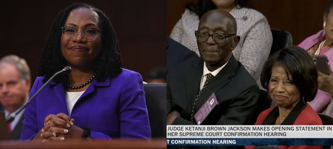 Judge Ketanji Brown Jackson's Parents Beam With Pride During Her First Supreme Court Confirmation Hearing