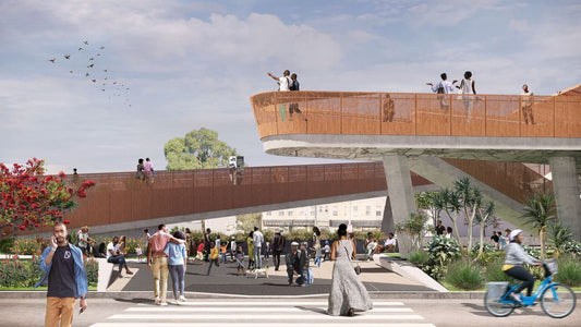 The 'Destination Crenshaw' Art Project Is A Mile-Long Tribute To Black History And Culture In Los Angeles