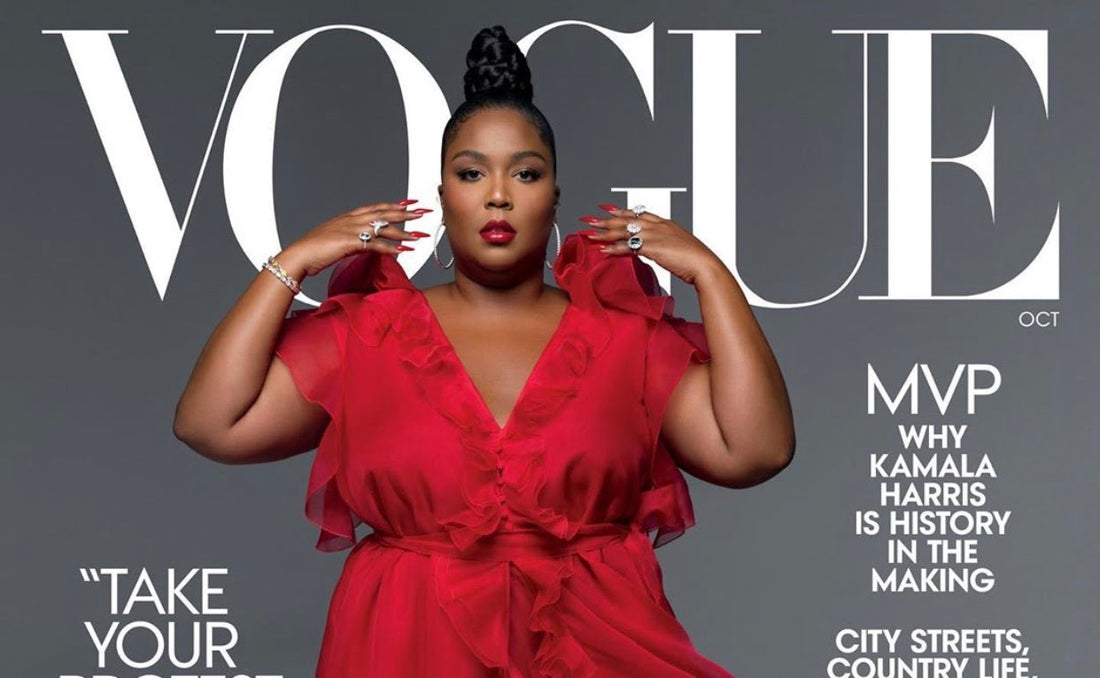 Pop Superstar Lizzo Is One of the Few Plus-Sized Black Woman To Grace The Cover Of Vogue