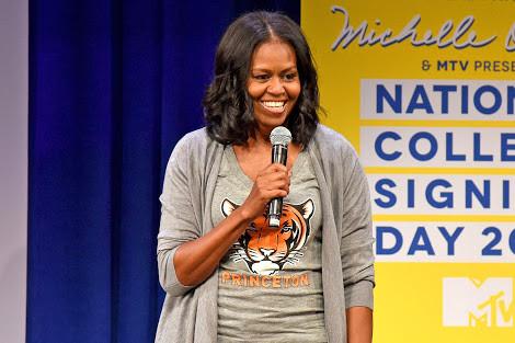 Michelle Obama Continues To Celebrate Students Who Are Reaching Higher