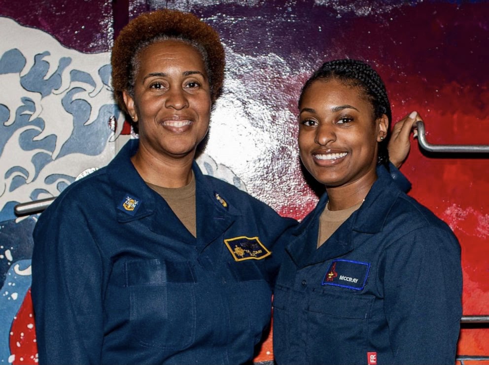 This Mother and Daughter Got The Chance To Serve On The Same U.S. Navy Ship Together