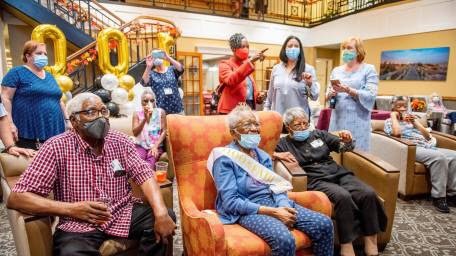First Black Woman Accepted To U.S. Army Corps Celebrates 100th Birthday