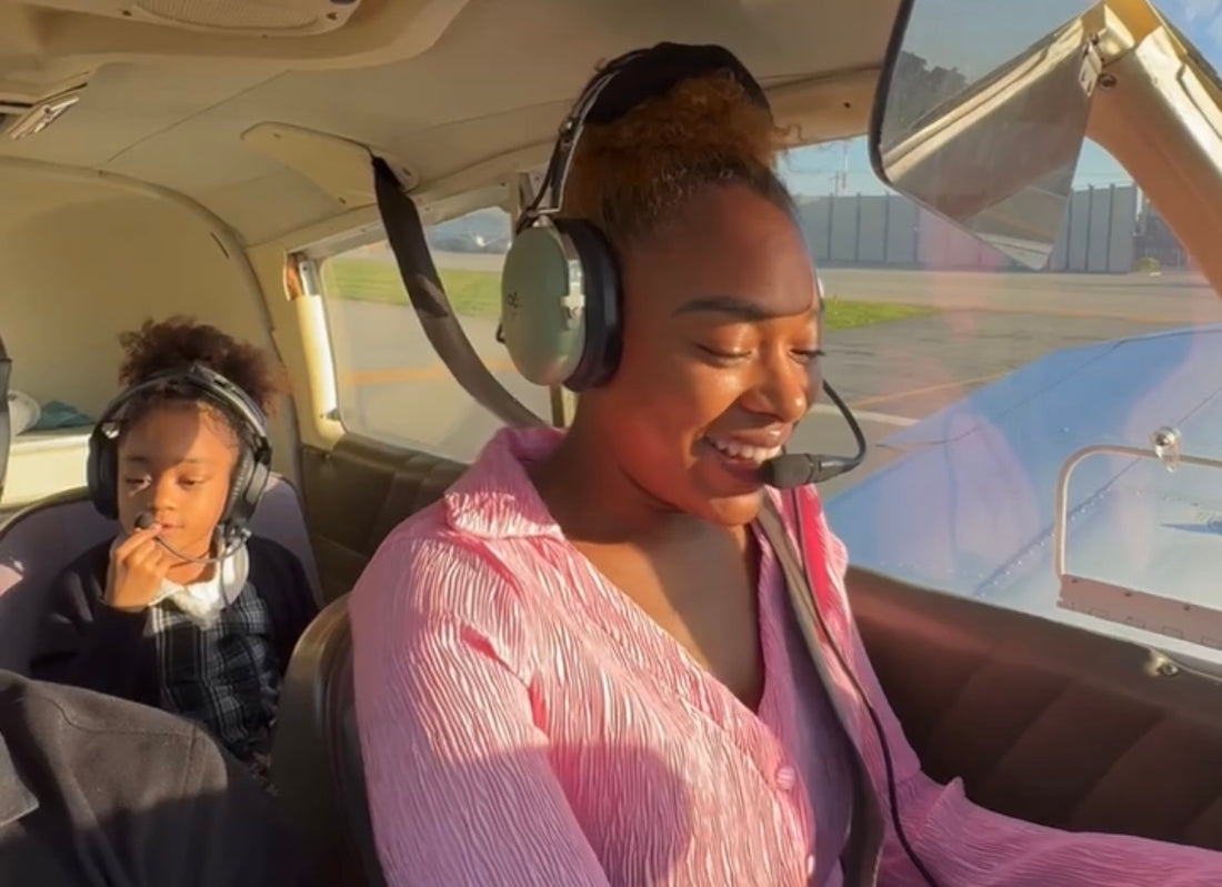 Meet The LA-Based Private Pilot Introducing Her Daughter To The World Of Aviation