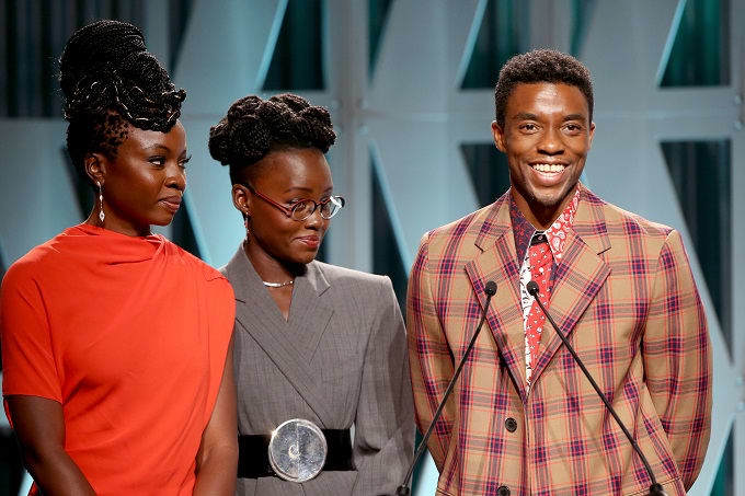 Wakanda Forever: 'Black Panther' Cast Introduces New Scholarship At The Hollywood Reporter's 2018 Women In Entertainment Gala