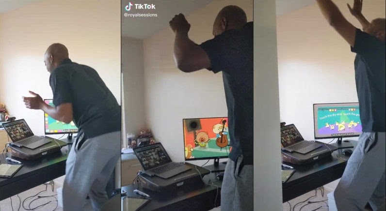 California Principal Performs For Students on Zoom In Lovable Viral Video