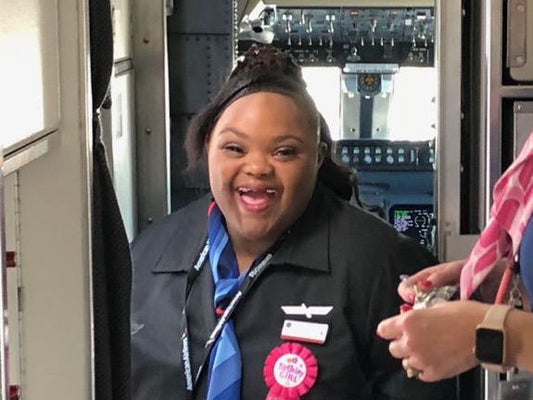 17-Year-Old Is Now Flying As American Airlines' First Flight Attendant With Special Needs