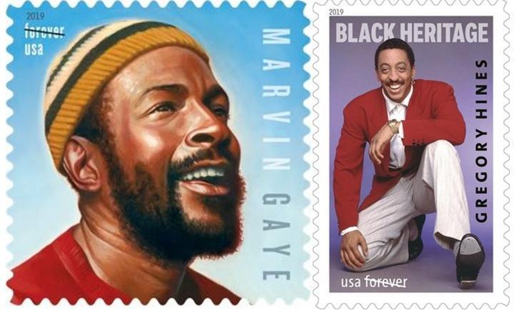 United States Postal Service To Honor Marvin Gaye And Gregory Hines With 2019 Commemorative Forever Stamps