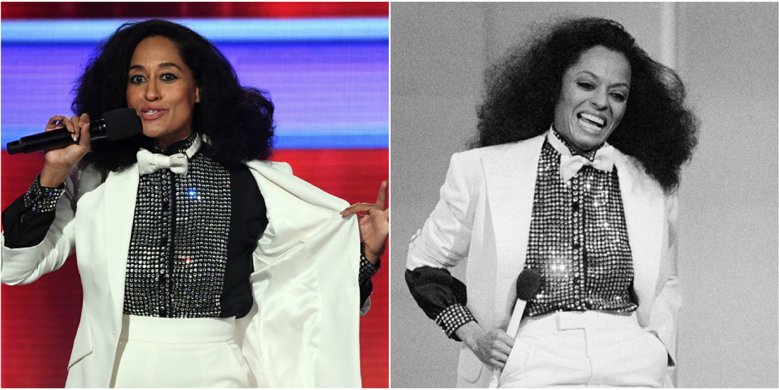 Tracee Ellis Ross Paid A Beautiful Fashion Tribute To Her Mom Diana Ross At The American Music Awards