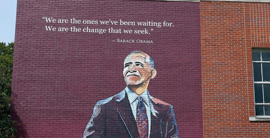 New Barack Obama Mural Unveiled At Mississippi School Renamed After The First African American President