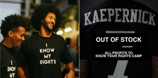Colin Kaepernick's #ImWithKap Jerseys Sell Out Instantly, All Proceeds Will Go To His Know Your Rights Camp