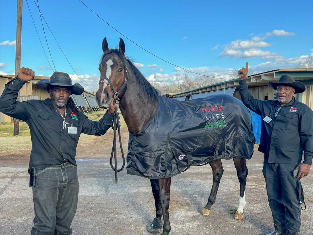 First Black Family In Texas To Race Quarter Horses Names Newest Steed  ‘Black Lives Matter’