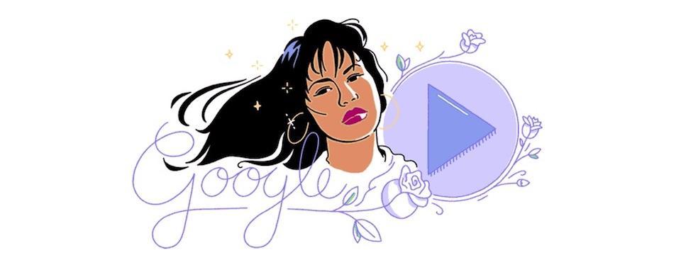 Google Doodle Honors Selena On The Anniversary Of Her First Studio Album