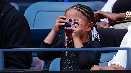 Serena Williams Cheered On During U.S. Open By Biggest Fan, Daughter Olympia