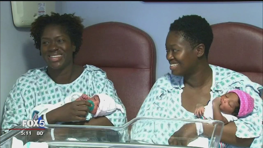 Sisters Give Birth on the Same Day in the Same Hospital, On Their Dad’s 70th Birthday