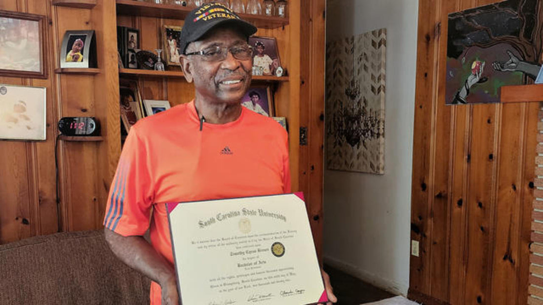 77-Year-Old South Carolina Vietnam Vet Earns Bachelor’s Degree In Drama