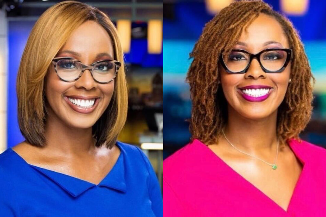 Meet Akilah Davis, The Journalist Who Removed Her Wig, Revealing Her Sister Locs In Honor Of Juneteenth