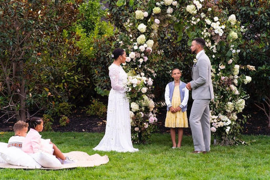 Steph Curry Surprised His Wife, Ayesha, With A 10-Year Vow Renewal Ceremony Officiated By Their Daughter, Riley