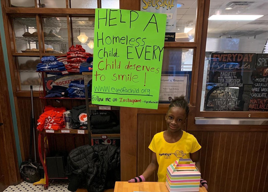 8-Year-Old Girl Launches Charity To Help Children Experiencing Homelessness