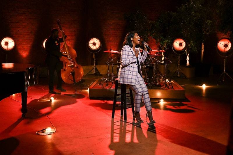 Simone Ledward-Boseman, Widow of Late Actor Chadwick Boseman, Performs Emotional Tribute To Her Husband