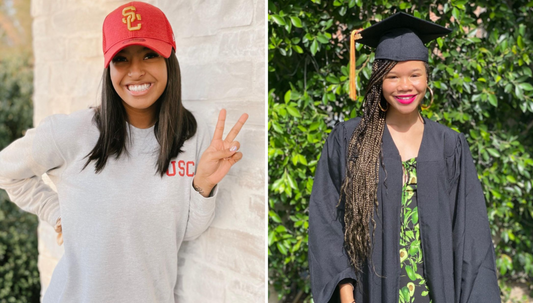 Natalia Bryant and Storm Reid Share Emotional Responses To Being Accepted Into USC