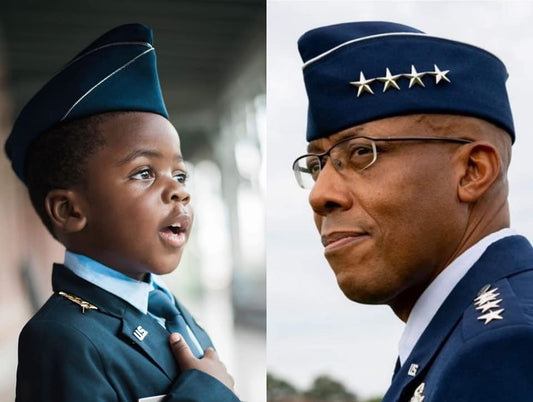 This Young Boy Dressing As His Uncle, The 1st Black U.S. Air Force Chief of Staff, Won Halloween