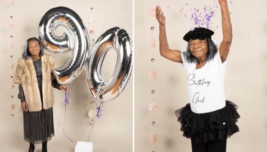 This Grandma Celebrated Her Birthday With A Photoshoot And It's Melting The Internet's Heart