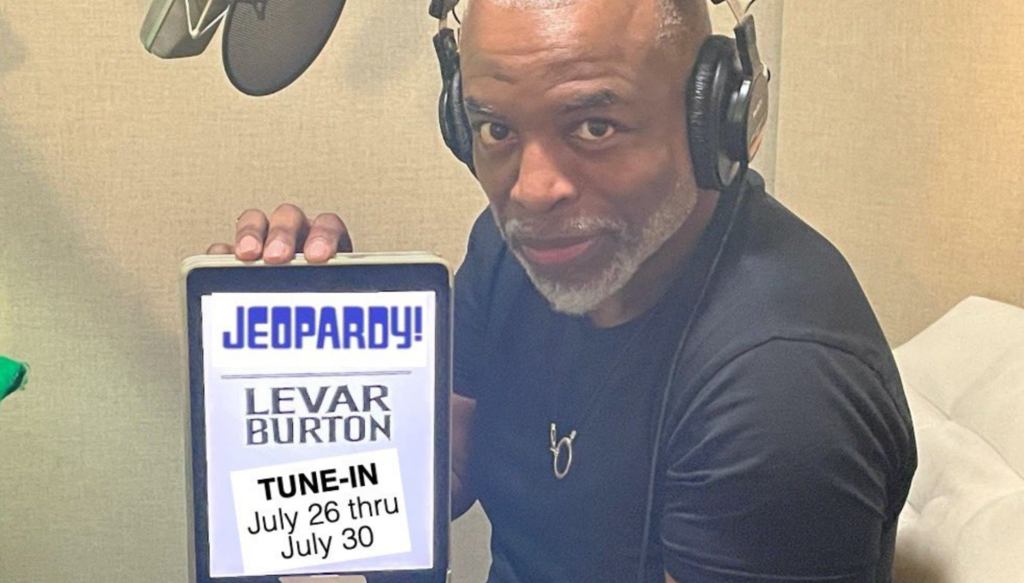 LeVar Burton Is Finally Guest Hosting "Jeopardy!" This Week