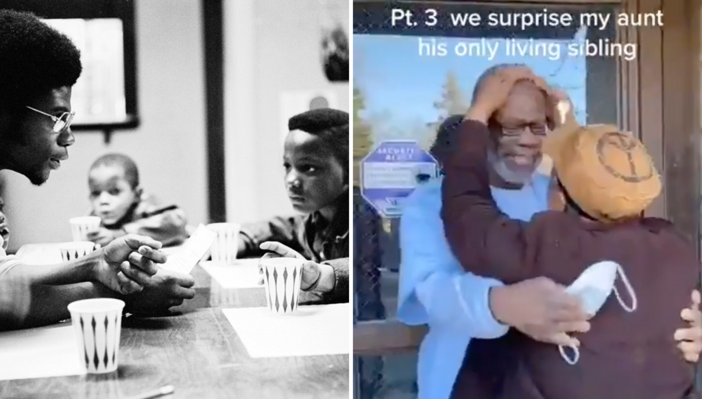 An Original Black Panther Is Released From Prison After 45 Years Has Emotional Reunion With His Family