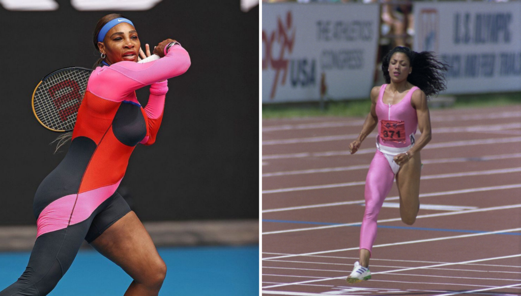 The GOAT - Serena Williams - Pays Homage To Flo-Jo at the Australian Open
