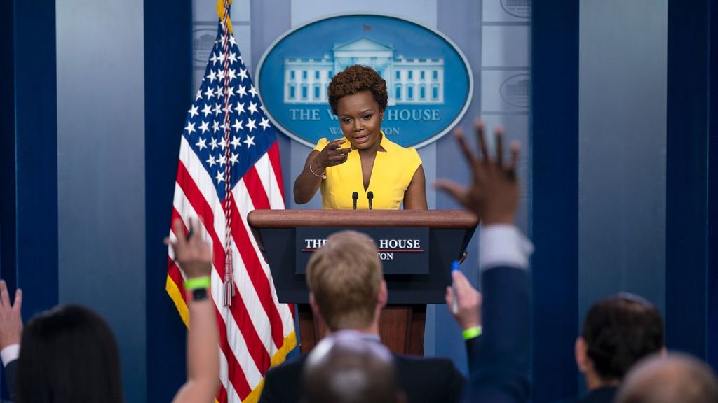 Karine Jean-Pierre Makes History As First Black Woman To Host Daily White House Press Briefing In Three Decades